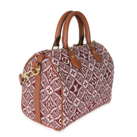 Louis Vuitton Bordeaux Jacquard Monogram Since 1854 Speedy Bandoulière 25