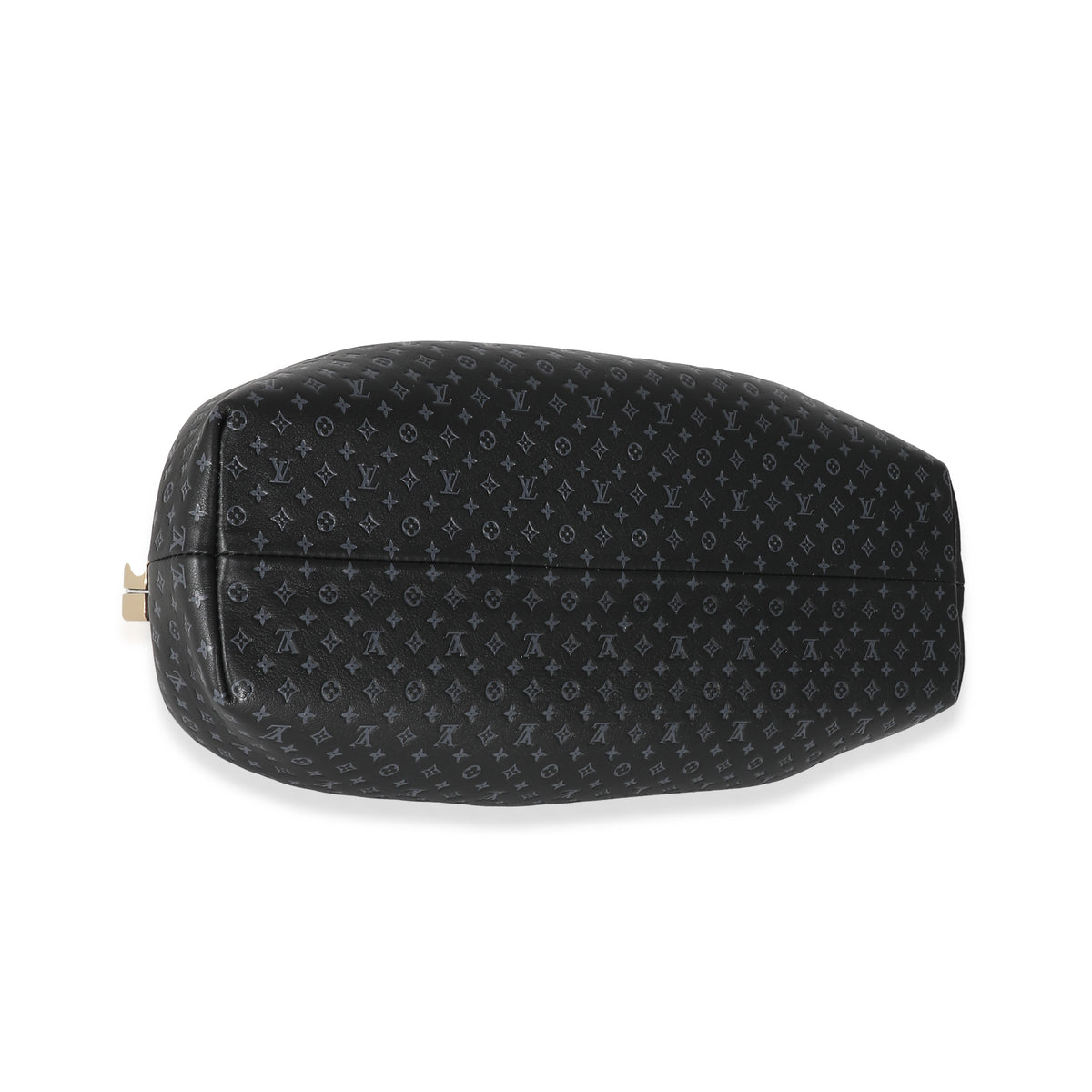 Louis Vuitton Black Monogram Embossed Calfskin Nanogram Clutch