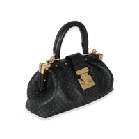 Louis Vuitton Black Monogram Embossed Calfskin Nanogram Clutch