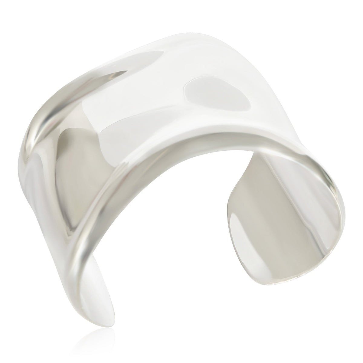 Tiffany Elsa Peretti Right Wrist Bone Cuff in Sterling