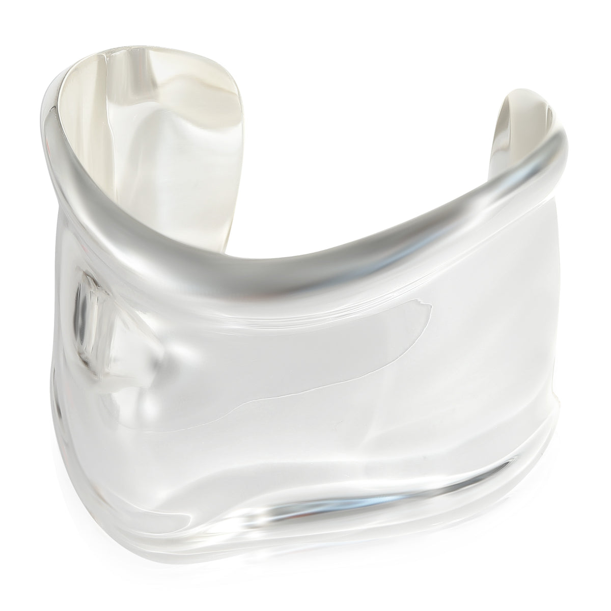 Tiffany & Co. Elsa Peretti Right Wrist Bone Cuff in Sterling Silver, Size Small