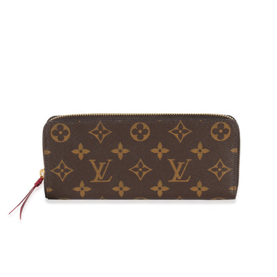 Louis Vuitton Monogram Canvas Clemence Wallet