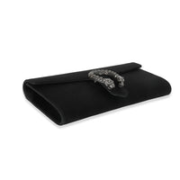 Gucci Black Satin Dionysus Clutch