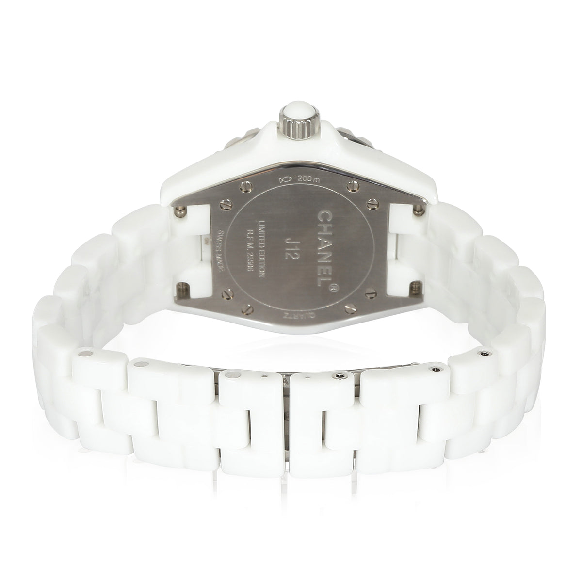 Chanel J-12 Graffiti H5239 Womens Watch in  Ceramic