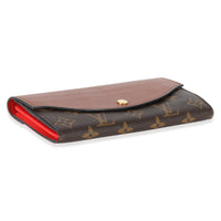 Louis Vuitton Marron Monogram Canvas Sarah Tuileries Wallet