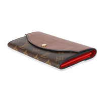 Louis Vuitton Marron Monogram Canvas Sarah Tuileries Wallet