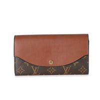 Louis Vuitton Marron Monogram Canvas Sarah Tuileries Wallet