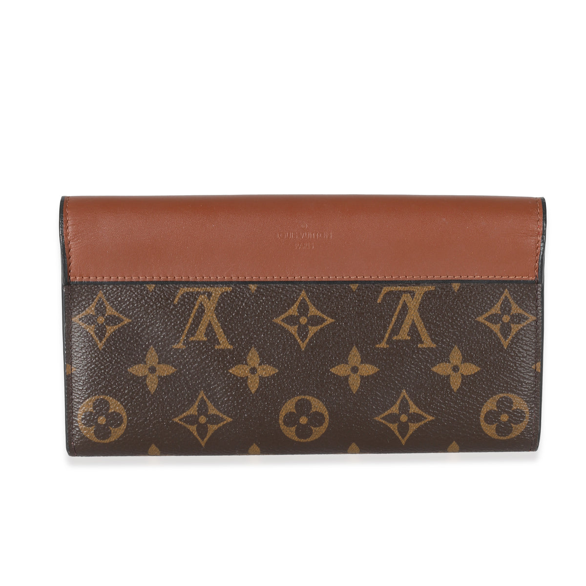 Louis Vuitton Marron Monogram Canvas Sarah Tuileries Wallet