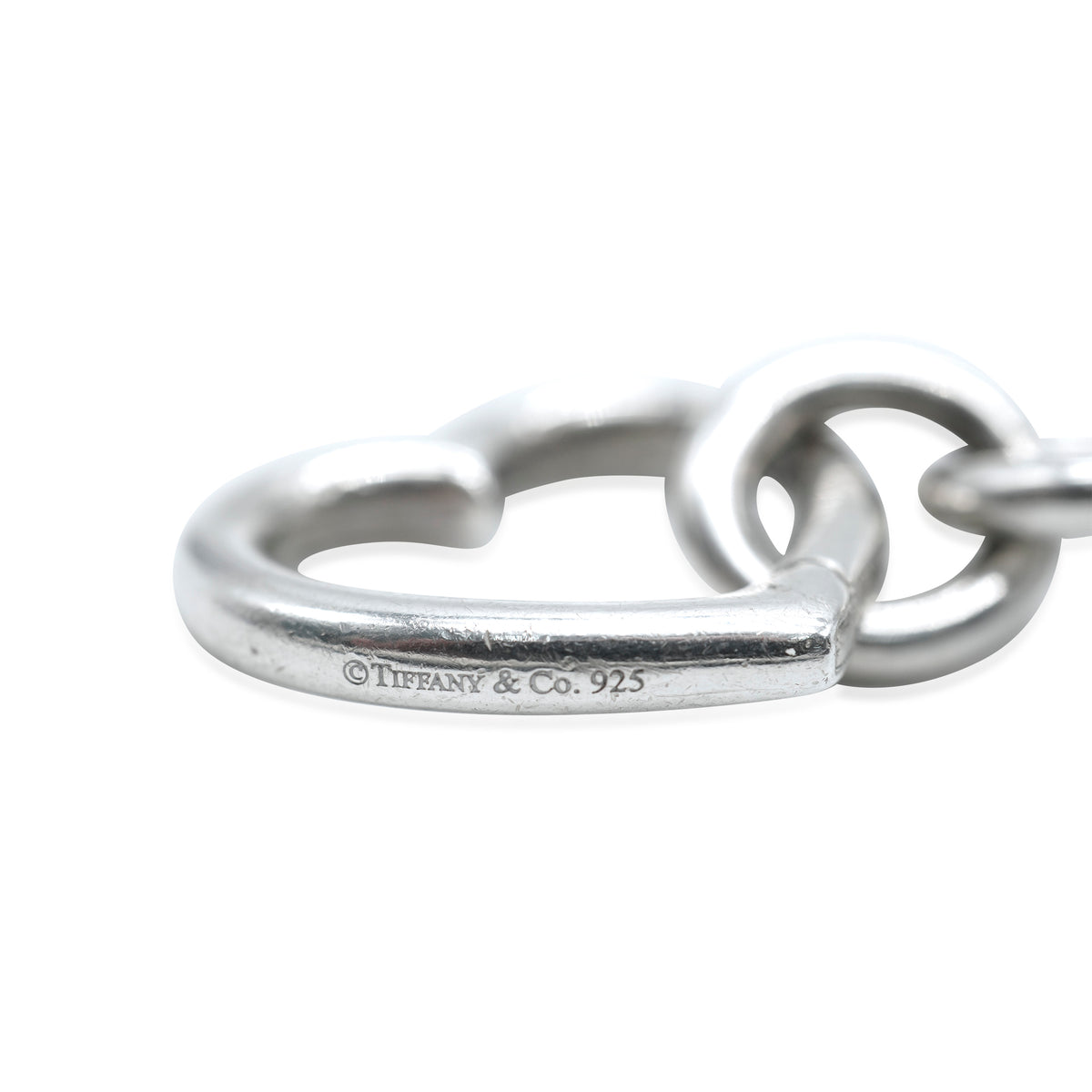 Tiffany & Co. Heart Clasp Bracelet in Sterling Silver