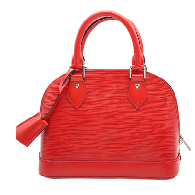 Louis Vuitton Coquelicot Epi Alma BB