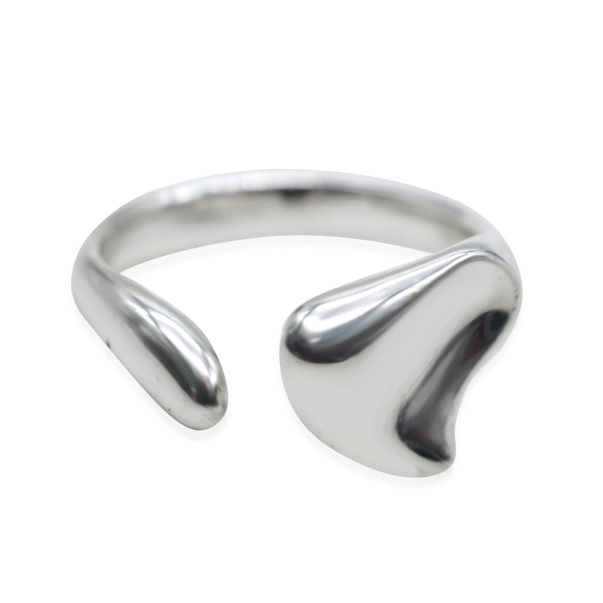 Tiffany & Co. Elsa Peretti Full Heart Open Ring in Sterling Silver