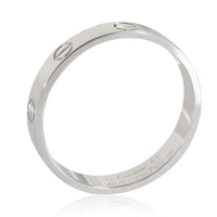 Cartier Love Wedding Band in 18K White Gold