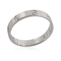 Cartier Love Wedding Band in 18K White Gold