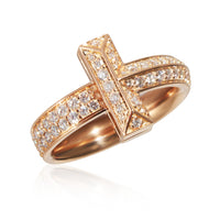 Tiffany & Co. T T1 Diamond Ring in 18K Yellow Gold 0.55 CTW