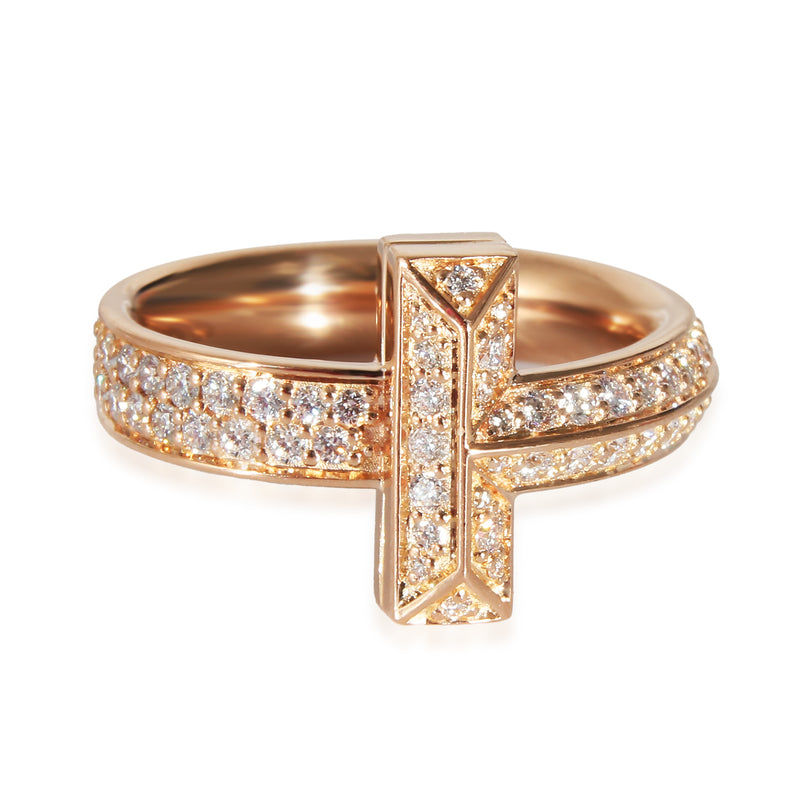 Tiffany & Co. T T1 Diamond Ring in 18K Yellow Gold 0.55 CTW