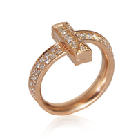 Tiffany & Co. T T1 Diamond Ring in 18K Yellow Gold 0.55 CTW