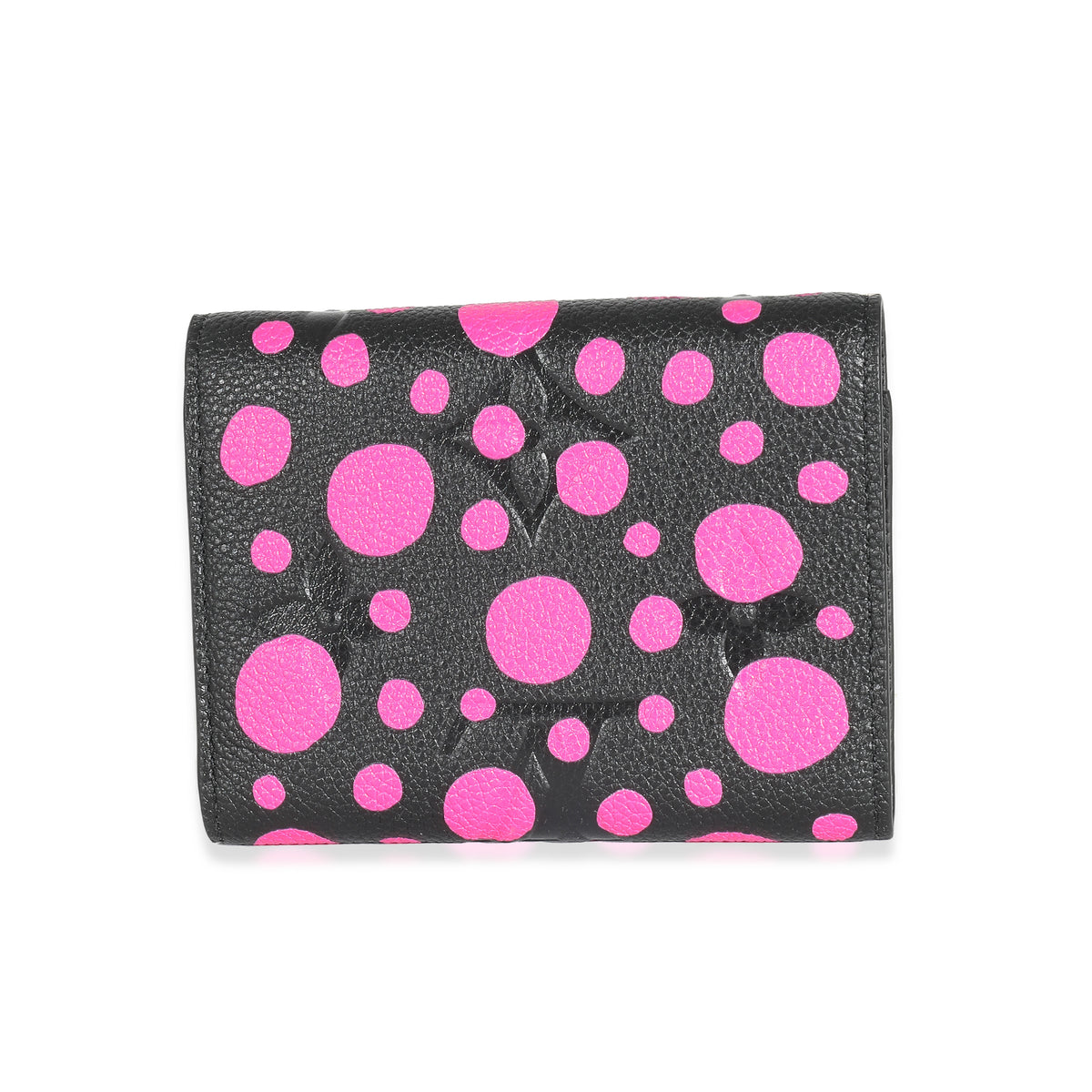 Louis Vuitton x Yayoi Kusama Noir Fuchsia Empreinte Victorine Wallet