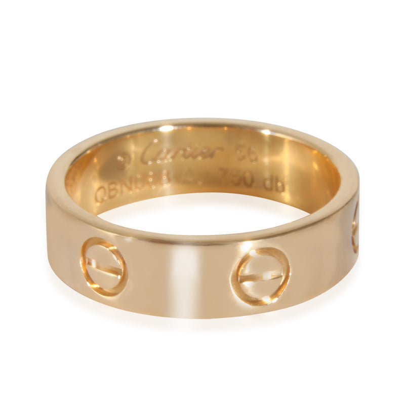 Cartier Love Ring in 18K Yellow Gold