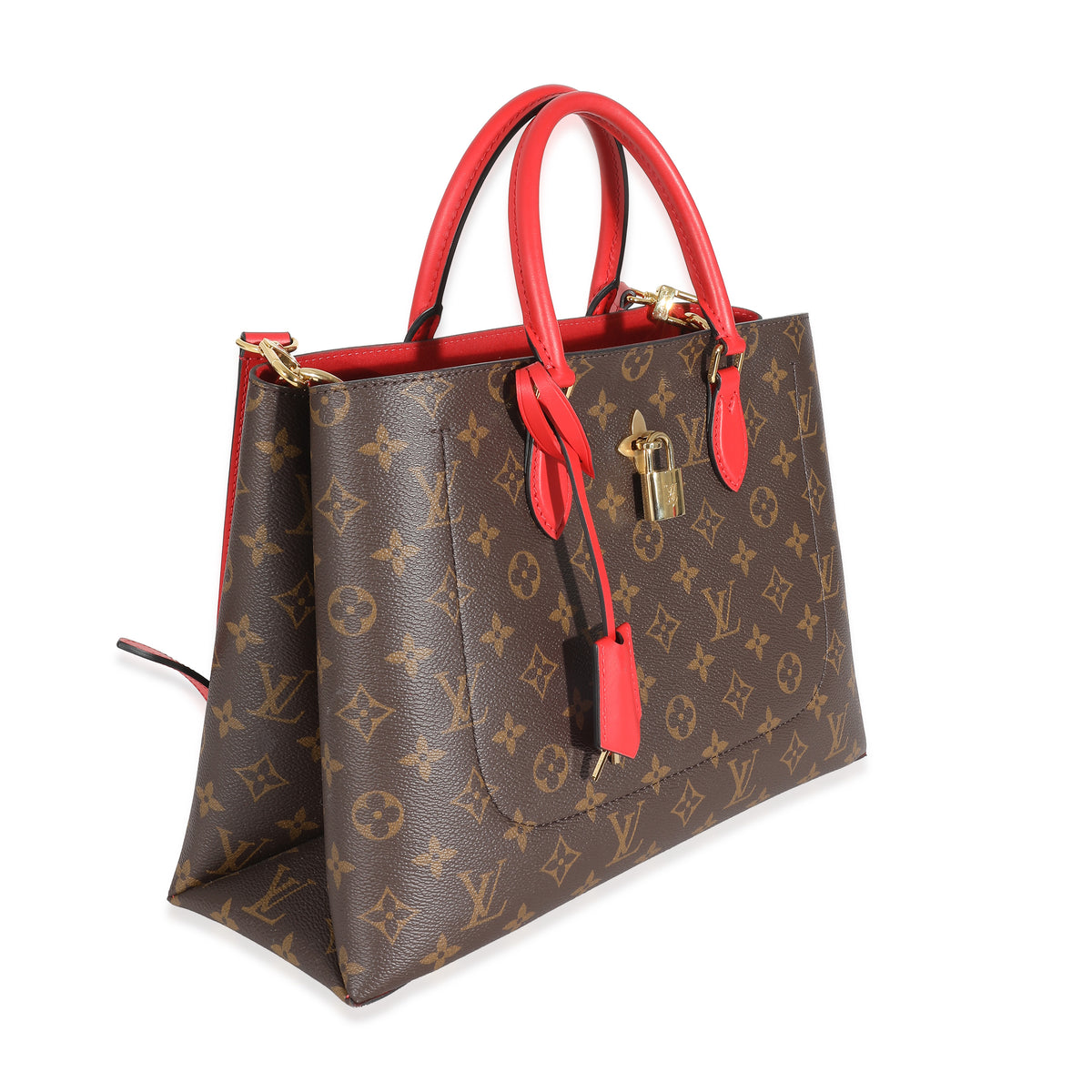 Louis Vuitton Coquelicot Monogram Canvas Flower Tote