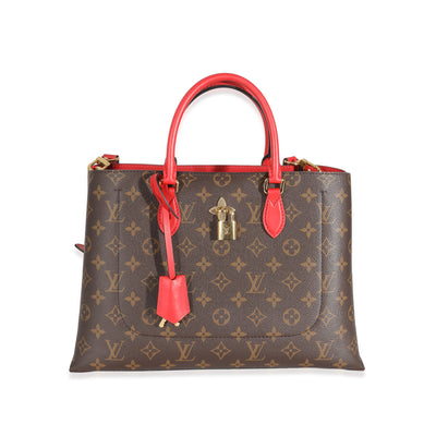 Louis Vuitton Coquelicot Monogram Canvas Flower Tote