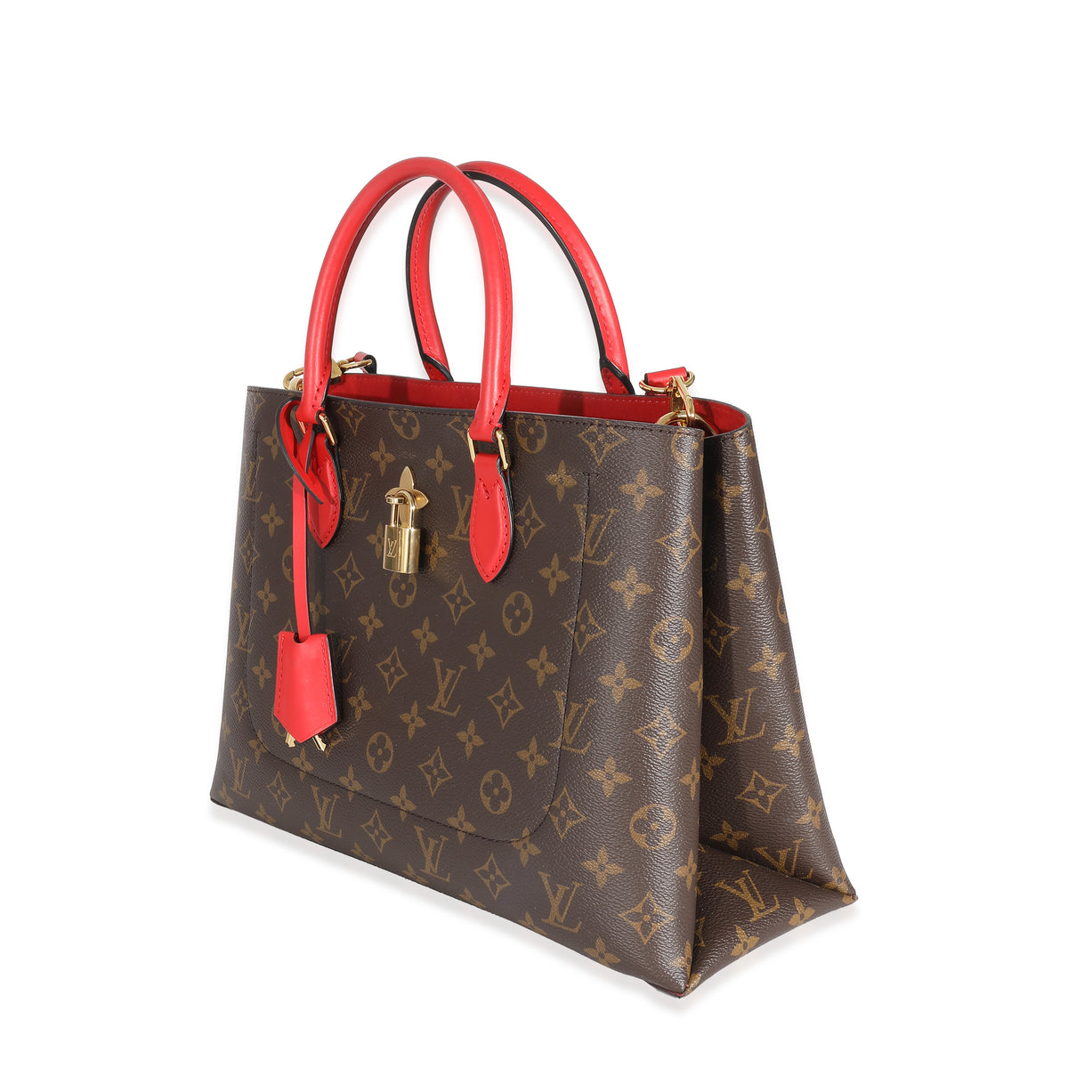 Louis Vuitton Coquelicot Monogram Canvas Flower Tote