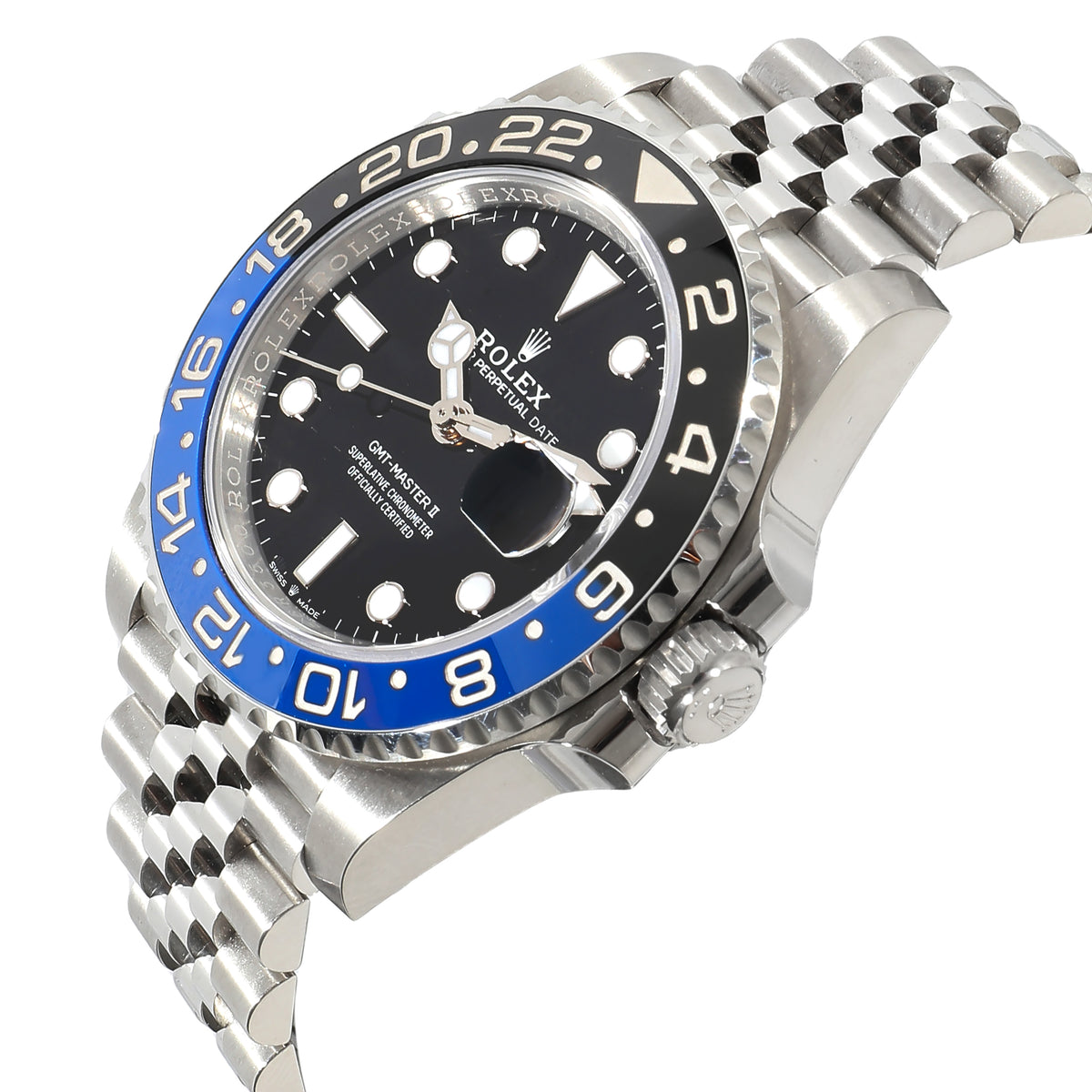 Rolex GMT Master II 126710BLNR Mens Watch in  Stainless Steel