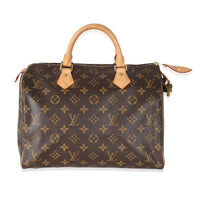 Louis Vuitton Monogram Canvas Speedy 30