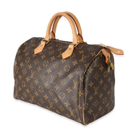 Louis Vuitton Monogram Canvas Speedy 30