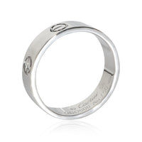 Cartier Love Ring in 18K White Gold