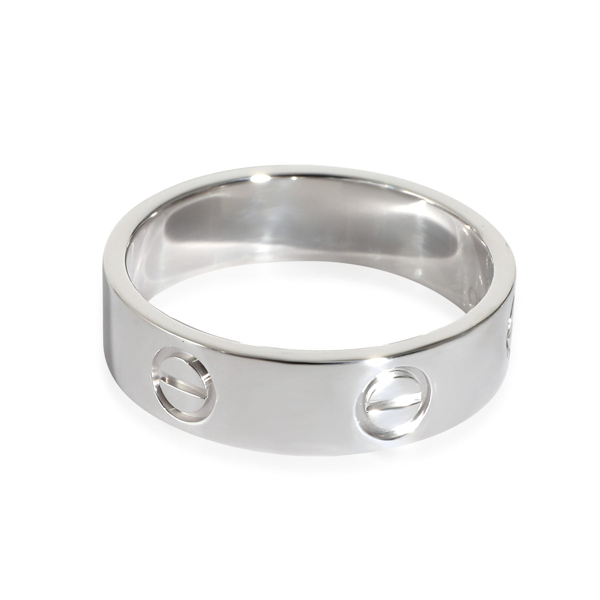 Cartier Love Ring in 18K White Gold