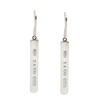 Tiffany & Co. 1837 Vintage Bar Drop Earrings in Sterling Silver