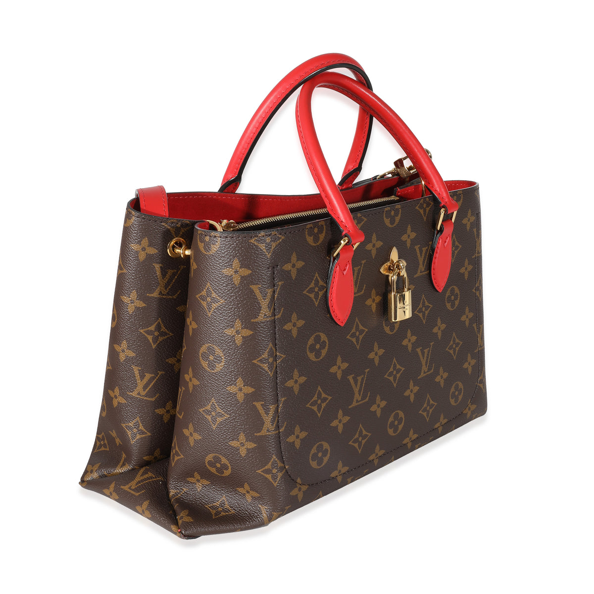 Louis Vuitton Coquelicot Monogram Canvas Flower Tote