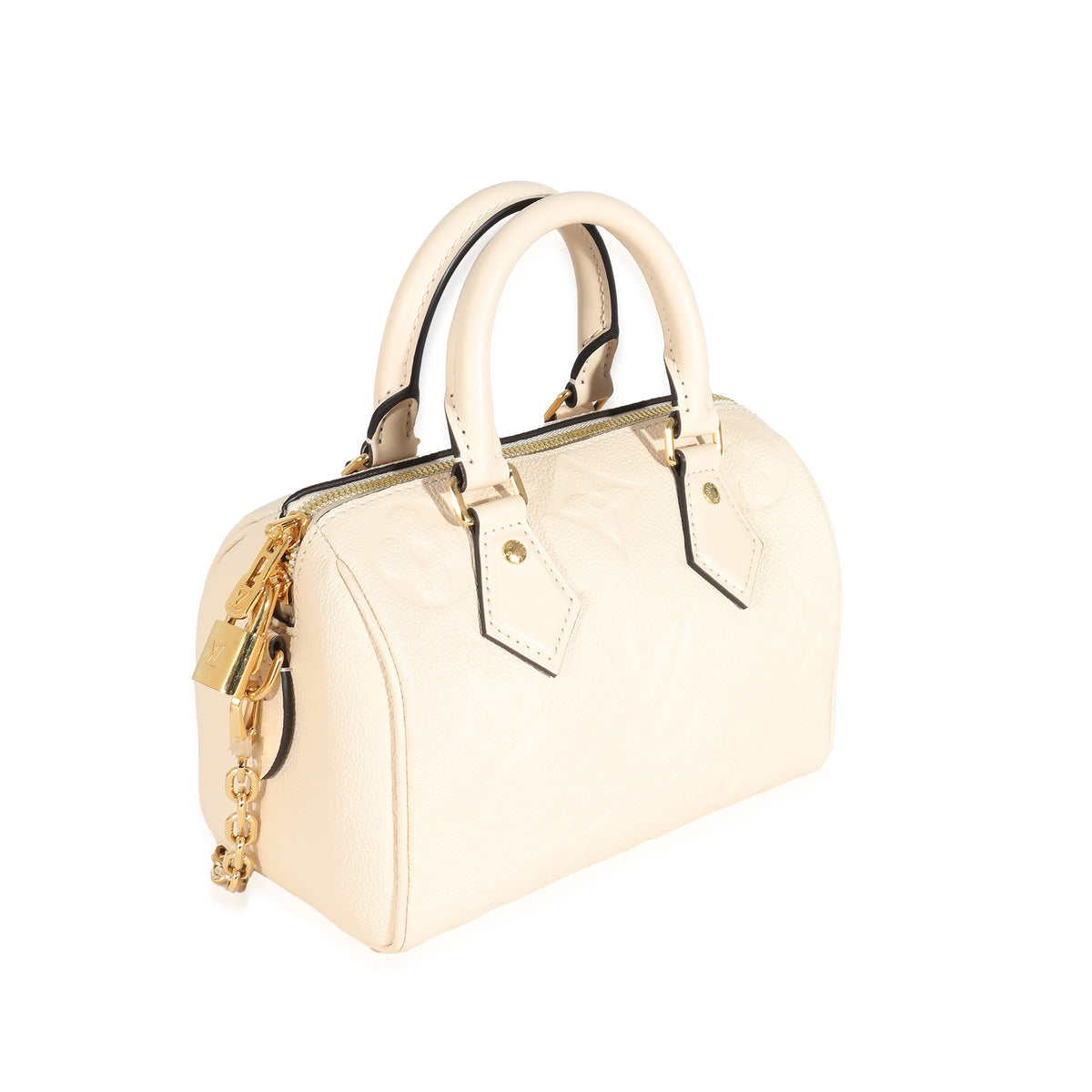 Louis Vuitton Creme Empreinte Speedy Bandoulière 20