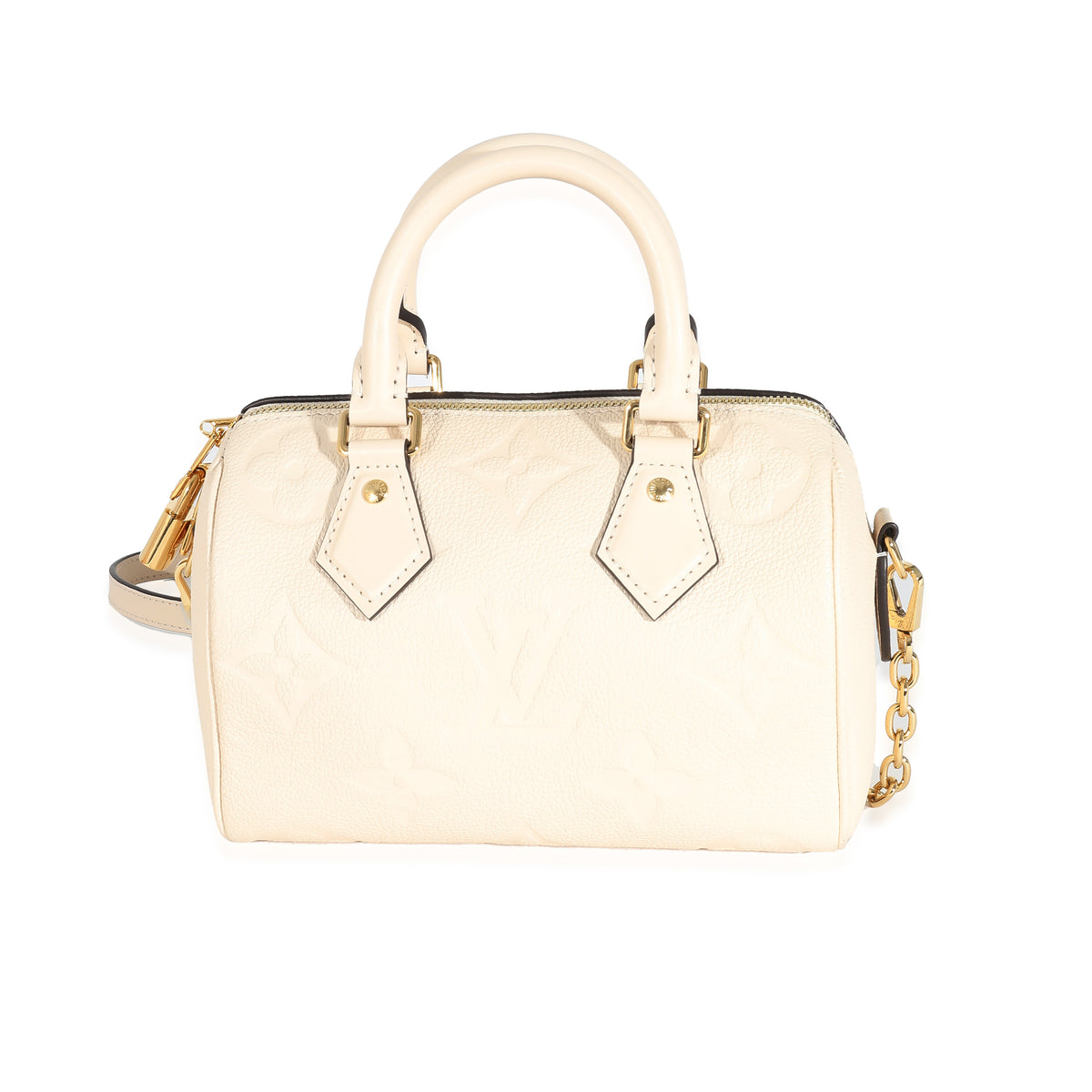 Louis Vuitton Creme Empreinte Speedy Bandoulière 20