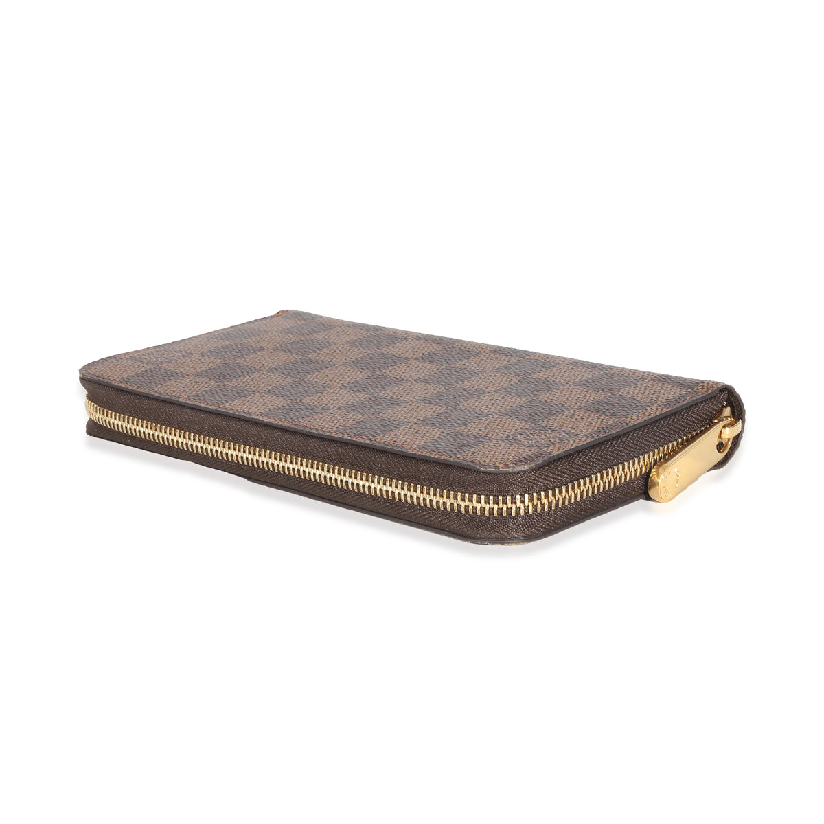 Louis Vuitton Damier Ebene Canvas Zippy Wallet