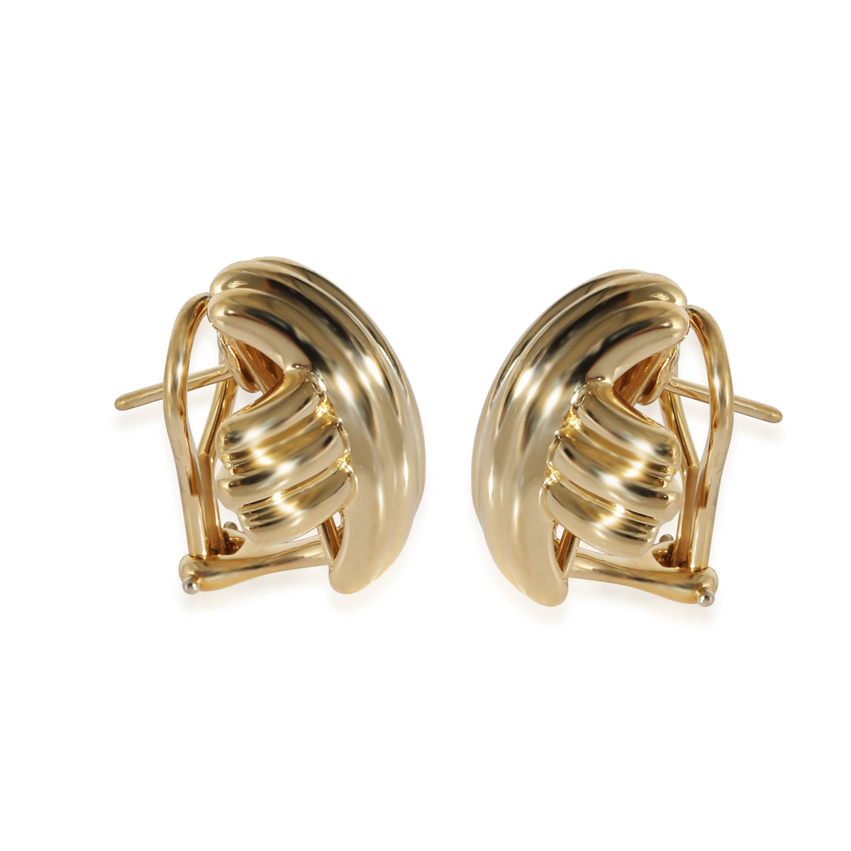 Tiffany & Co. Vintage Signature X Earrings in 18K Yellow Gold
