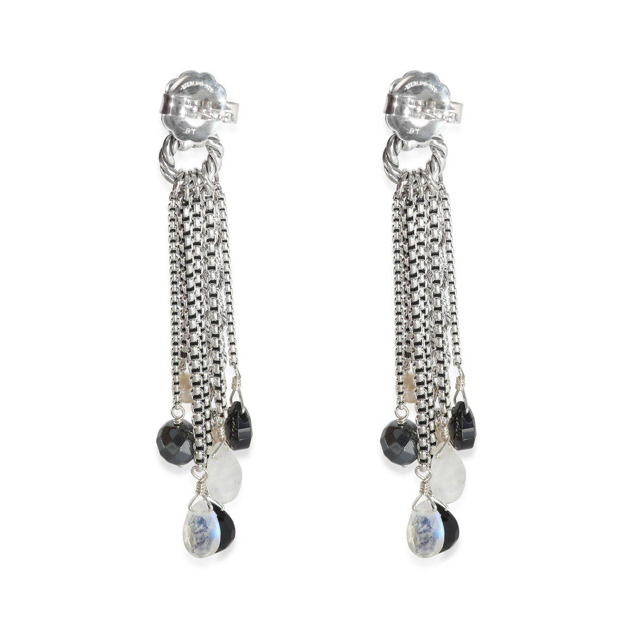 David Yurman Tassel Drop Multi-Gemstone Earrings in Sterling Silver