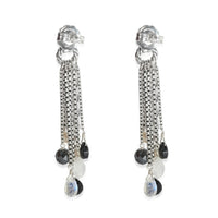 David Yurman Tassel Drop Multi-Gemstone Earrings in Sterling Silver