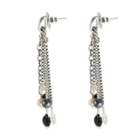 David Yurman Tassel Drop Multi-Gemstone Earrings in Sterling Silver