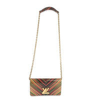 Louis Vuitton Epi Tropical Printed Twist Chain Wallet