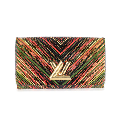 Louis Vuitton Epi Tropical Printed Twist Chain Wallet