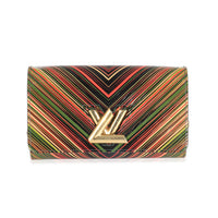 Louis Vuitton Epi Tropical Printed Twist Chain Wallet