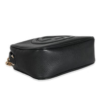 Gucci Black Pebbled Calfskin Small Soho Disco