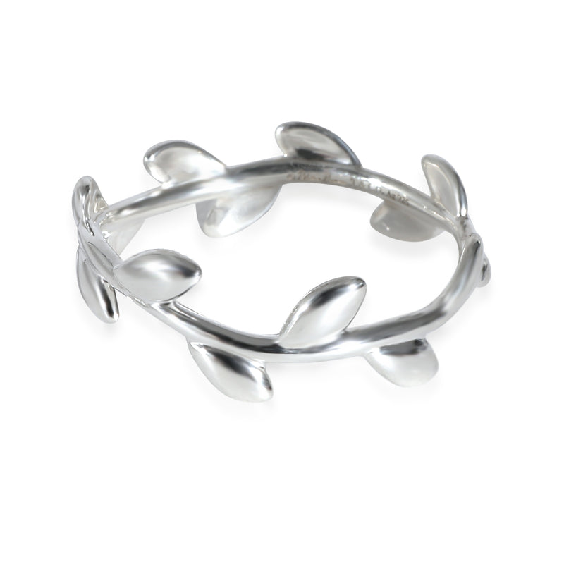 Tiffany & Co. Paloma Picasso Olive Leaf Band in  Sterling Silver