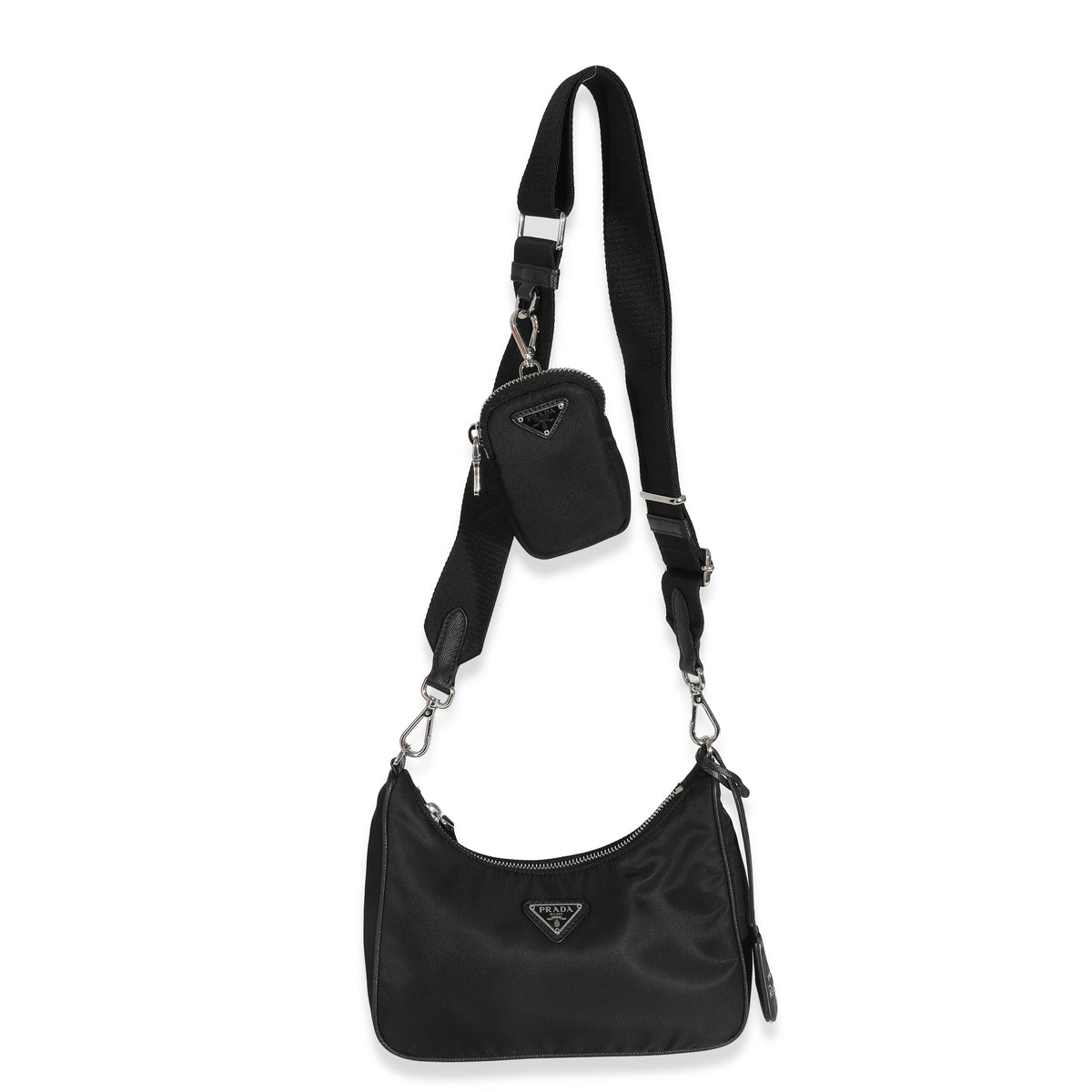 Re Edition Prada Sac Femme Mini Sac Prada Re-Edition En Saffiano Noir