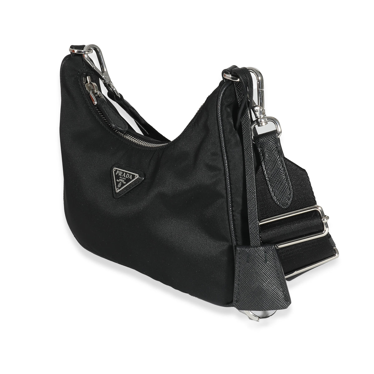 Prada Black Re-Nylon Re-Edition 2005 Bag