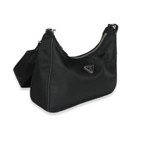 Prada Black Re-Nylon Re-Edition 2005 Bag