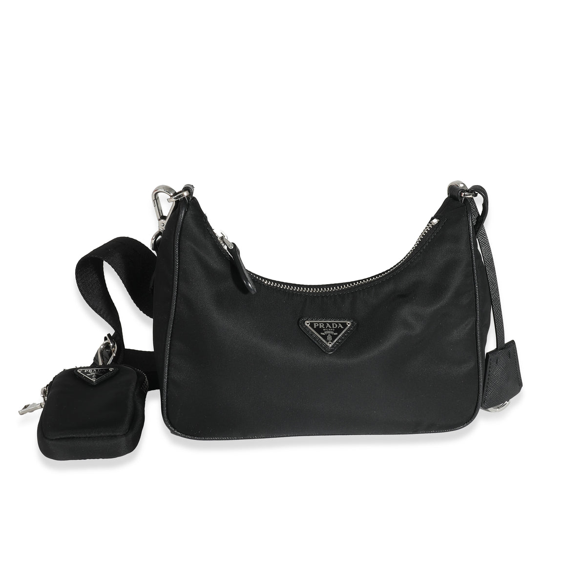 Prada Black Re-Nylon Re-Edition 2005 Bag