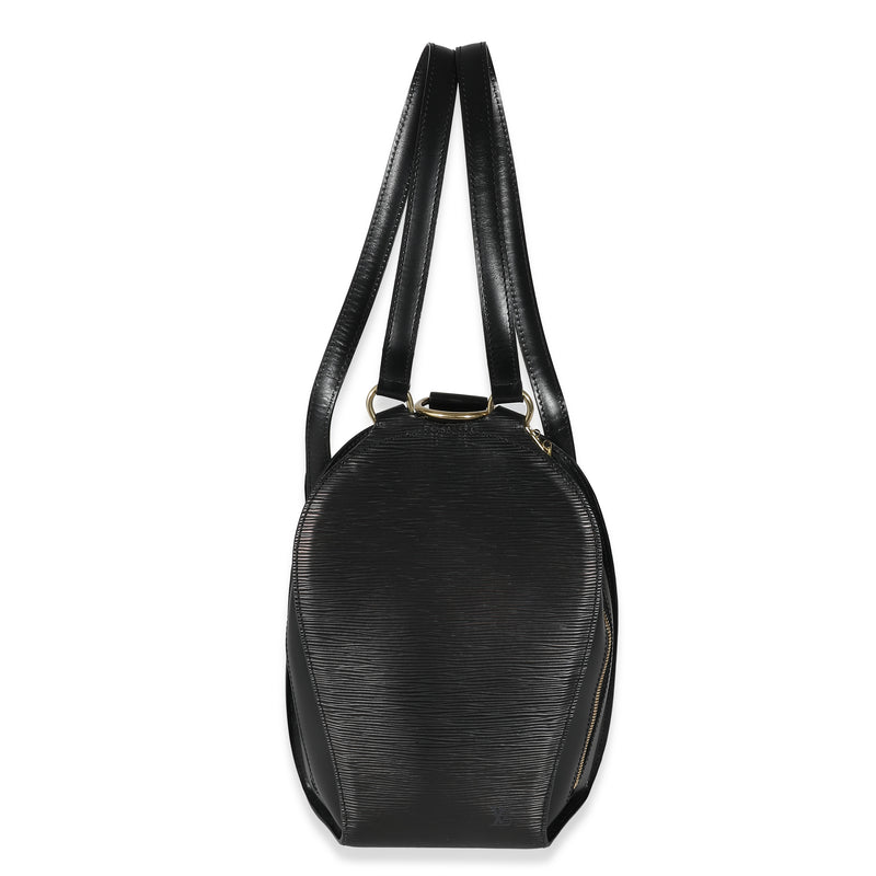 Louis Vuitton Black Epi Mabillon Backpack