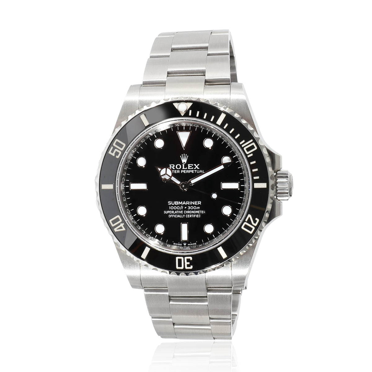 Rolex Submariner 124060 Mens Watch in  Stainless Steel